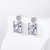 Picture of Luxury Platinum Plated Dangle Earrings with Beautiful Craftmanship