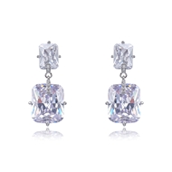 Picture of Luxury Cubic Zirconia Dangle Earrings with Fast Delivery