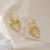 Picture of Copper or Brass Gold Plated Dangle Earrings from Editor Picks