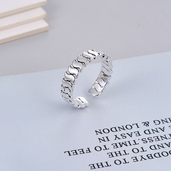 Picture of Delicate Small Zinc Alloy Adjustable Ring