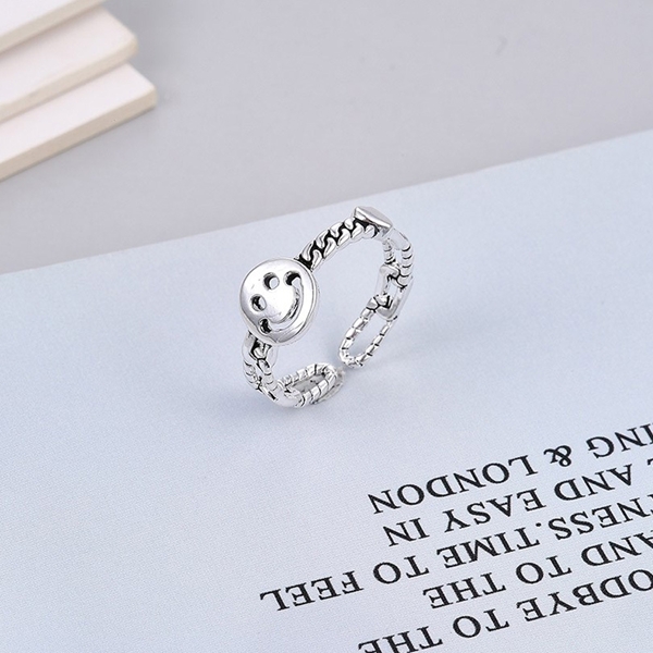 Picture of Impressive Platinum Plated Small Adjustable Ring with Low MOQ