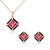 Picture of Bulk Rose Gold Plated Pink 2 Piece Jewelry Set Exclusive Online