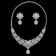 Show details for Most Popular Cubic Zirconia White 2 Piece Jewelry Set Show details for Most Popular Cubic Zirconia White 2 Piece Jewelry Set