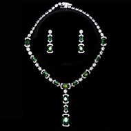 Show details for Sparkly Big Luxury 2 Piece Jewelry Set Show details for Sparkly Big Luxury 2 Piece Jewelry Set