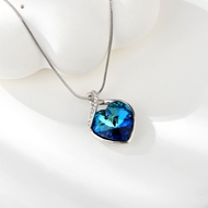 Show details for Platinum Plated Small Pendant Necklace with No-Risk Return Show details for Platinum Plated Small Pendant Necklace with No-Risk Return