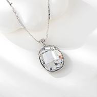 Show details for Low Price Platinum Plated Swarovski Element Pendant Necklace from Trust-worthy Supplier Show details for Low Price Platinum Plated Swarovski Element Pendant Necklace from Trust-worthy Supplier