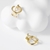 Picture of Designer Gold Plated Small Stud Earrings with No-Risk Return