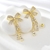 Picture of Trendy Gold Plated Cubic Zirconia Dangle Earrings with No-Risk Refund