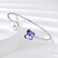 Show details for Need-Now Blue Zinc Alloy Fashion Bangle