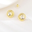 Show details for Distinctive White Classic Stud Earrings with Low MOQ