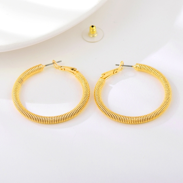 Picture of Zinc Alloy Big Big Hoop Earrings in Exclusive Design