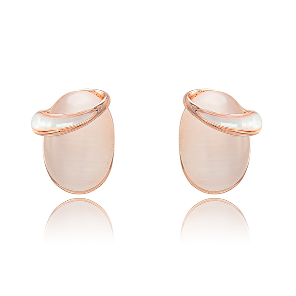 Picture of Zinc Alloy White Stud Earrings with No-Risk Refund