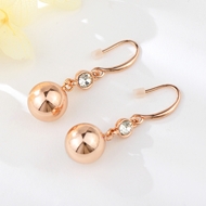 Show details for Designer Rose Gold Plated Zinc Alloy Dangle Earrings at Great Low Price Show details for Designer Rose Gold Plated Zinc Alloy Dangle Earrings at Great Low Price