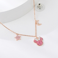 Show details for Amazing Swarovski Element Rose Gold Plated Pendant Necklace Show details for Amazing Swarovski Element Rose Gold Plated Pendant Necklace