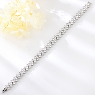 Show details for Purchase Platinum Plated Copper or Brass Fashion Bracelet Exclusive Online Show details for Purchase Platinum Plated Copper or Brass Fashion Bracelet Exclusive Online