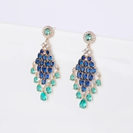 Picture of Luxury Gold Plated Dangle Earrings at Unbeatable Price