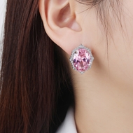 Picture of Great Cubic Zirconia Luxury Dangle Earrings