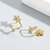 Picture of New Season White Cubic Zirconia Stud Earrings with SGS/ISO Certification