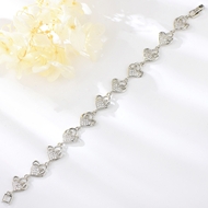 Show details for Platinum Plated Small Fashion Bracelet at Super Low Price Show details for Platinum Plated Small Fashion Bracelet at Super Low Price
