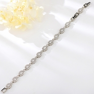 Show details for Purchase Platinum Plated Copper or Brass Fashion Bracelet Exclusive Online Show details for Purchase Platinum Plated Copper or Brass Fashion Bracelet Exclusive Online