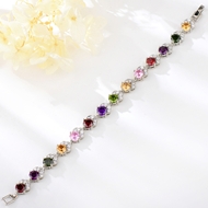 Show details for Famous Cubic Zirconia Copper or Brass Fashion Bracelet Show details for Famous Cubic Zirconia Copper or Brass Fashion Bracelet