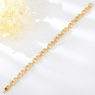 Show details for Gold Plated Cubic Zirconia Fashion Bracelet from Certified Factory Show details for Gold Plated Cubic Zirconia Fashion Bracelet from Certified Factory