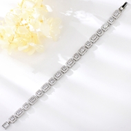Show details for Featured White Copper or Brass Fashion Bracelet with Full Guarantee Show details for Featured White Copper or Brass Fashion Bracelet with Full Guarantee