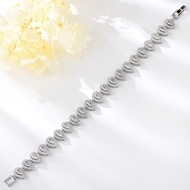 Show details for Copper or Brass White Fashion Bracelet with No-Risk Refund Show details for Copper or Brass White Fashion Bracelet with No-Risk Refund