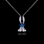 Show details for Hot Selling Platinum Plated Zinc Alloy Pendant Necklace from Top Designer