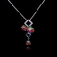 Show details for Zinc Alloy Platinum Plated Pendant Necklace with Speedy Delivery