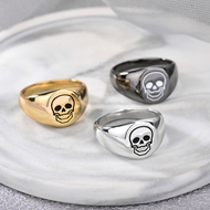 Picture of Impressive Gold Plated Small Fashion Ring with Low MOQ