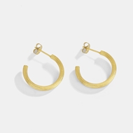 Picture of Fast Selling Gold Plated Copper or Brass Stud Earrings from Editor Picks