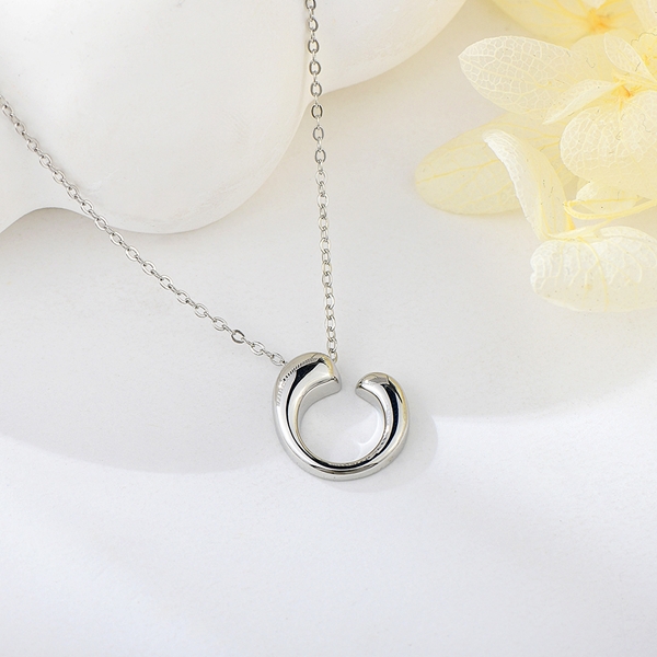 Picture of Bulk Platinum Plated Small Pendant Necklace Exclusive Online