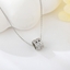 Show details for Delicate Cubic Zirconia Copper or Brass Pendant Necklace