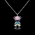 Picture of Shop Platinum Plated Swarovski Element Pendant Necklace with Wow Elements