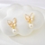 Picture of Gold Plated White Dangle Earrings from Certified Factory