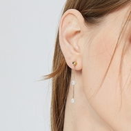 Picture of Recommended White Small Dangle Earrings from Top Designer