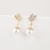 Picture of Brand New White Big Dangle Earrings with SGS/ISO Certification