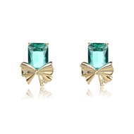 Picture of Butterfly Cubic Zirconia Big Stud Earrings with Fast Delivery