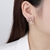 Picture of Trendy Gold Plated Copper or Brass Big Stud Earrings with No-Risk Refund