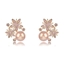 Show details for Hypoallergenic Gold Plated Copper or Brass Big Stud Earrings with Easy Return