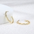 Picture of Charming Gold Plated Small Stud Earrings As a Gift