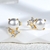 Picture of Stylish Small Artificial Pearl Stud Earrings