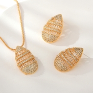 Show details for Purchase Champagne Gold Copper or Brass 2 Piece Jewelry Set Exclusive Online Show details for Purchase Champagne Gold Copper or Brass 2 Piece Jewelry Set Exclusive Online