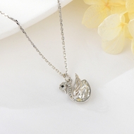 Show details for swan White Pendant Necklace with Fast Shipping Show details for swan White Pendant Necklace with Fast Shipping