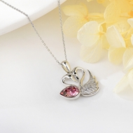 Show details for Great Swarovski Element 925 Sterling Silver Pendant Necklace Show details for Great Swarovski Element 925 Sterling Silver Pendant Necklace