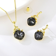 Picture of Zinc Alloy Geometric 3 Piece Jewelry Set at Super Low Price