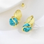 Show details for Good Opal Gold Plated Earrings