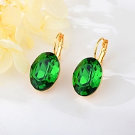 Show details for Fast Selling Green Swarovski Element Hoop Earrings from Editor Picks Show details for Fast Selling Green Swarovski Element Hoop Earrings from Editor Picks