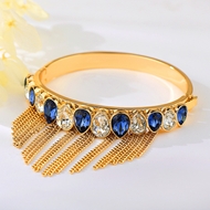 Show details for Shop Blue Zinc Alloy Fashion Bangle with Wow Elements Show details for Shop Blue Zinc Alloy Fashion Bangle with Wow Elements